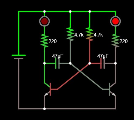 So erstellen Sie eine blinkende LED-Schaltung 9