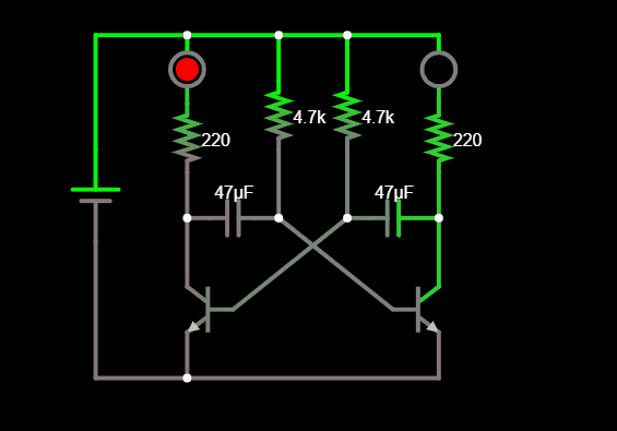 How to make blinking LED circuit 12