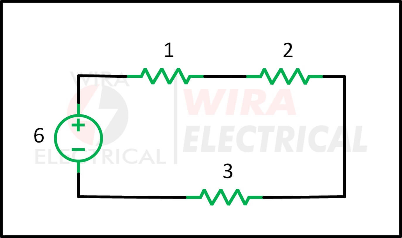 Series Resistors and Voltage Divider Circuit Easy Examples