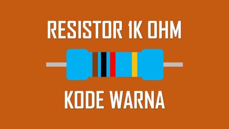 kode warna resistor 1k