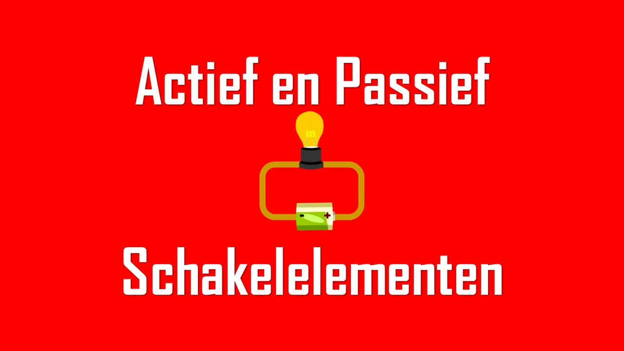 actieve passieve elementen