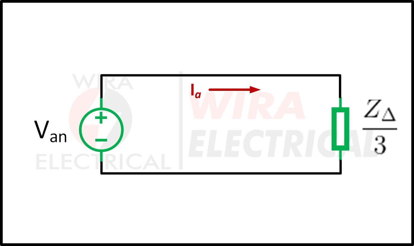 gebalanceerde ster-delta verbinding 6