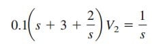 Laplace Transform Circuit Analysis
