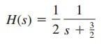 laplace transform transfer functions