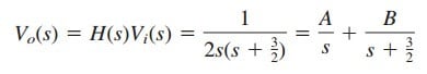 laplace transform transfer functions