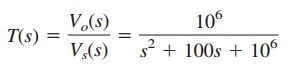 laplace transform network synthesis