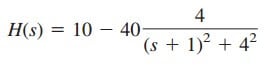 laplace transform transfer functions