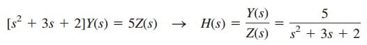 Laplace Transform State Variables