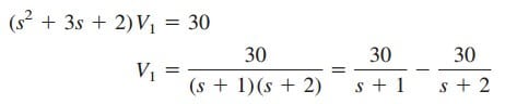 Laplace Transform Circuit Analysis