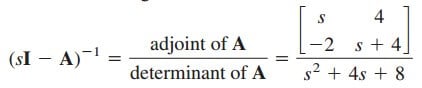 Laplace Transform State Variables