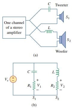 Crossover Network for Speakers Circuit Easy Explanation