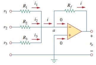 Simple Summing Amplifier Equation And Explanation | Wira Electrical