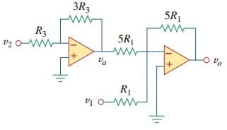 difference amplifier equation