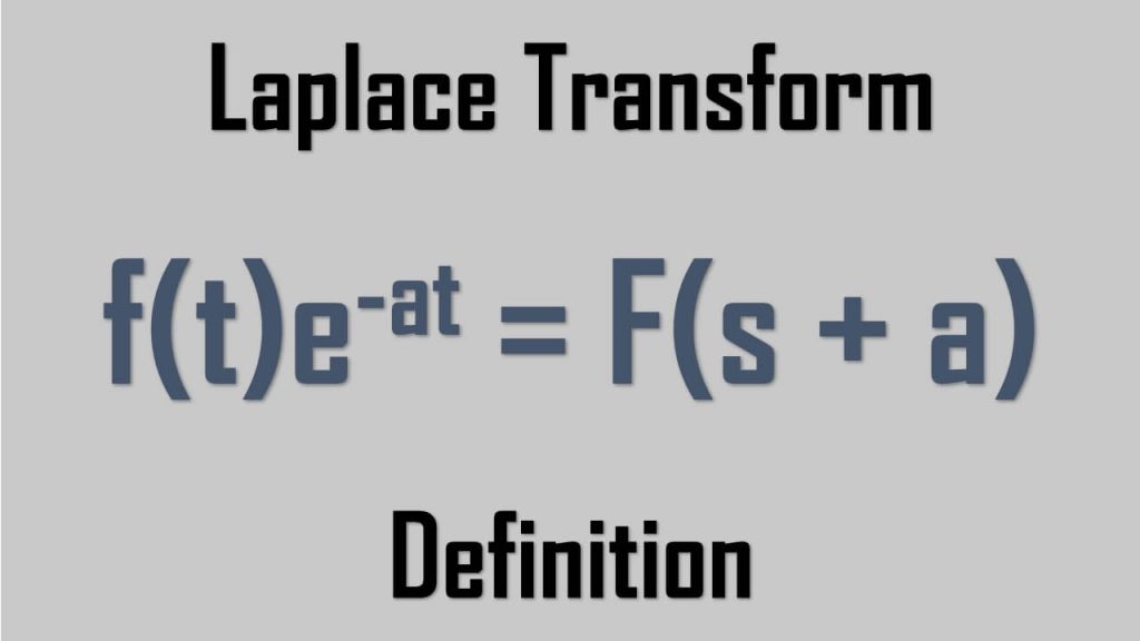 laplace transform definition