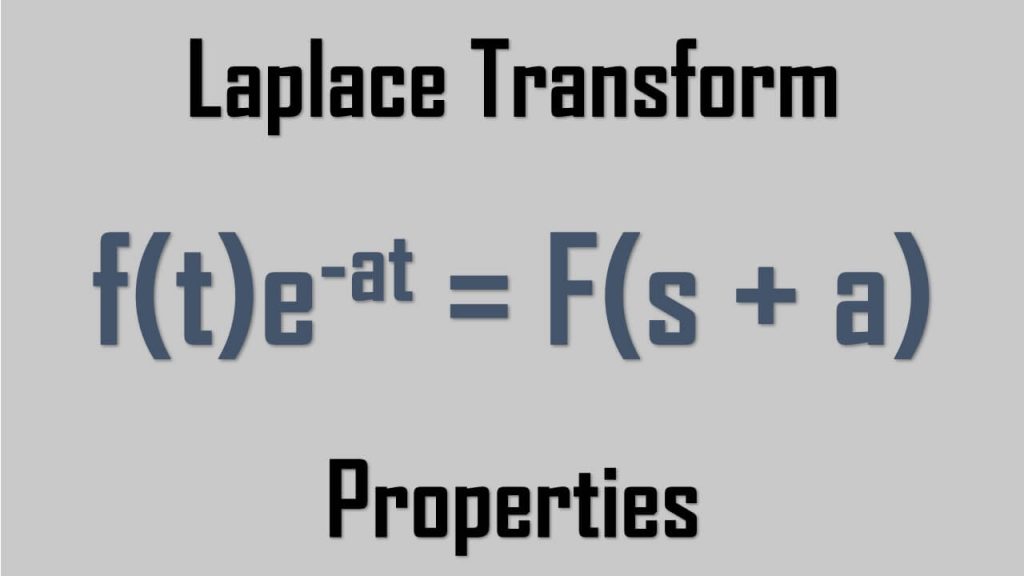 laplace transform properties