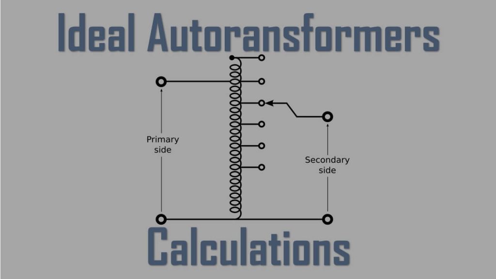 ideal autotransformer