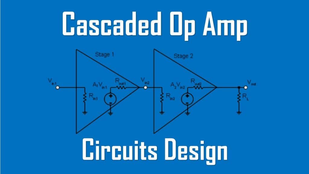 cascaded op amp circuits