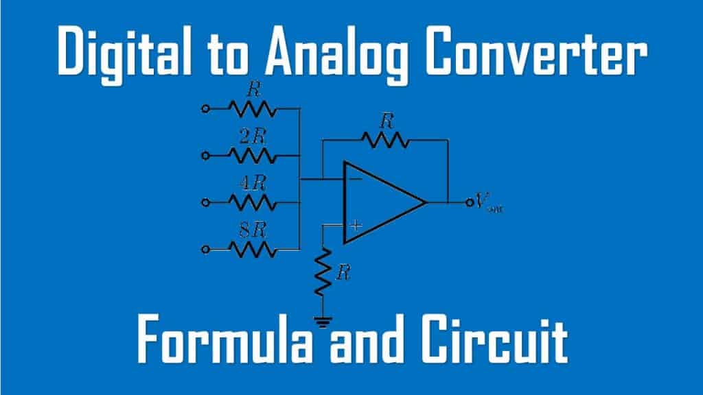 digital to analog converter formula