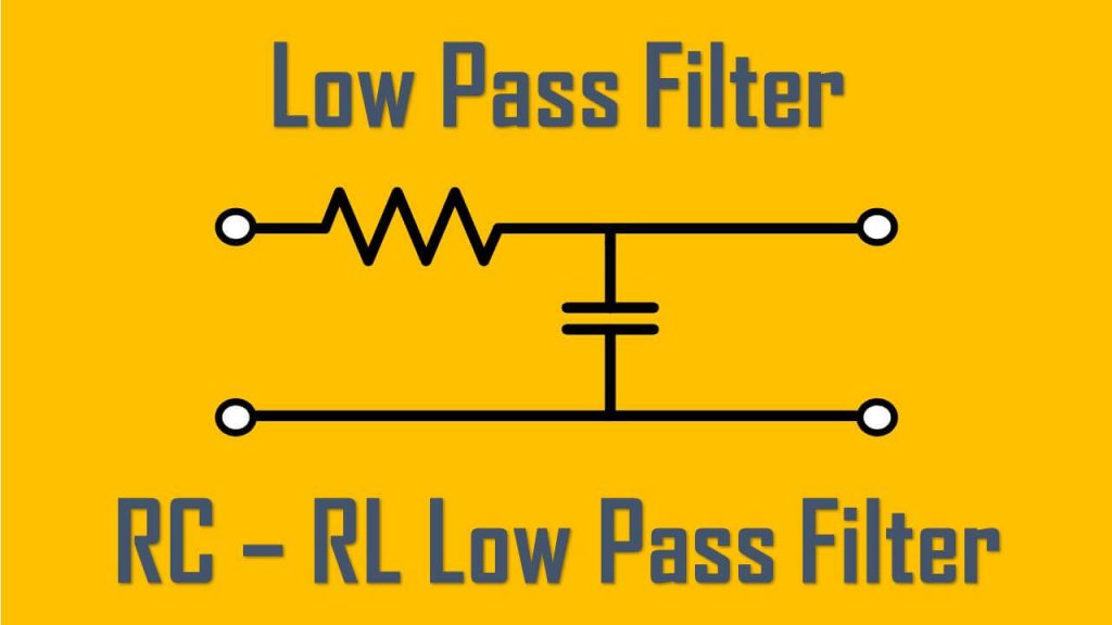 rc low pass filter
