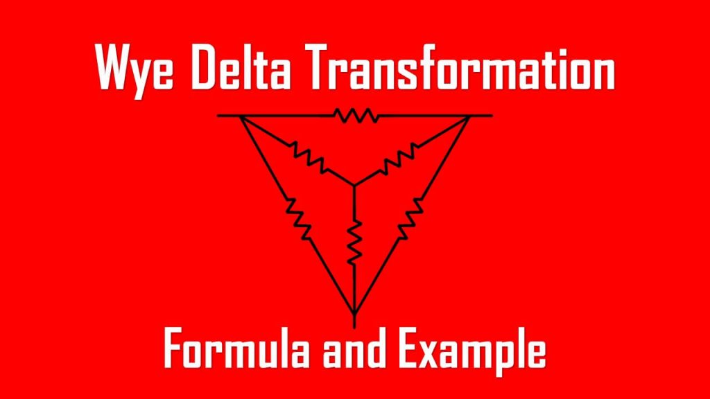 wye delta transformation