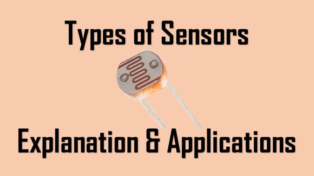 types of sensors